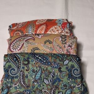 Paisley Print Women's Blouse Set